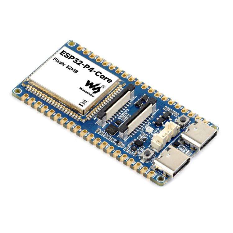 WAVESHARE ESP32-P4-Core Development Board, Equipped With RISC-V 32-Bit Dual-Core And Single-Core ...