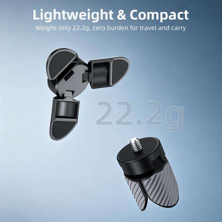 Mini Desktop Tripod Mount For DJI, Insta360, GoPro And Other Action Cameras(Black)