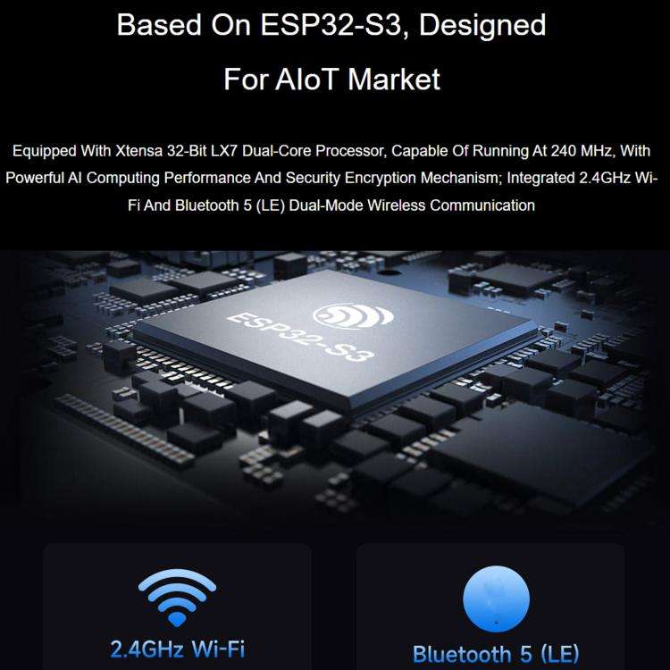 Waveshare 32152 Industrial 1-Channel ESP32-S3 WiFi Relay Module Supports WiFi / Bluetooth / RS485...