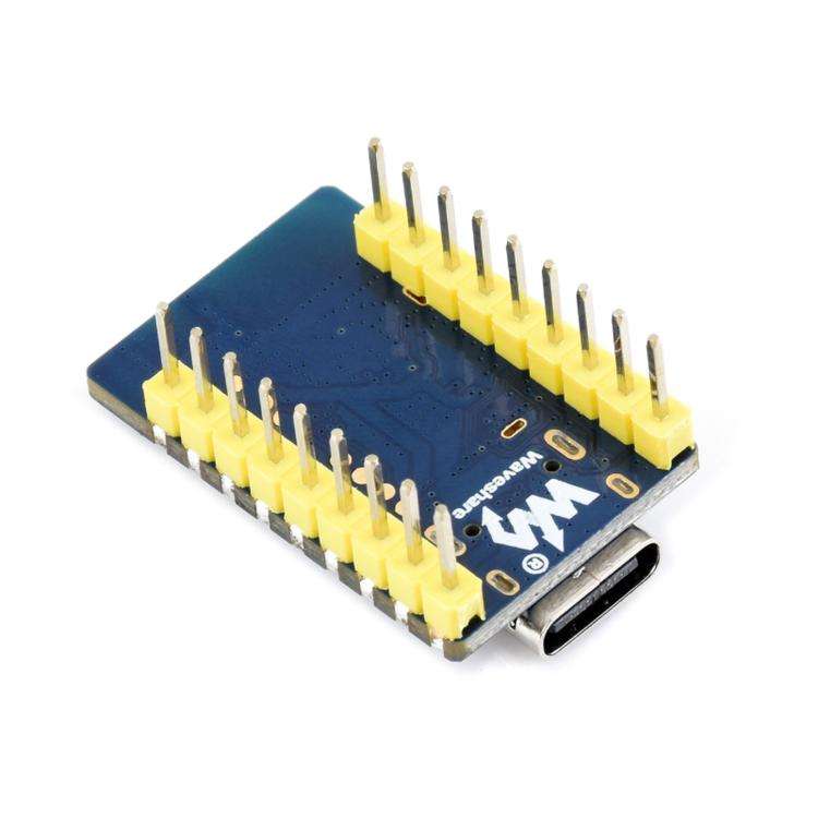 Waveshare ESP32-C5-Zero Mini Development Board With RISC-V 32-Bit Processor, Version: Pin Header ...
