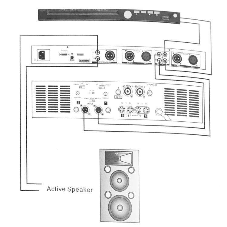 MP-300 Professional Audio Exciter Pre-Processor With Bluetooth USB Optical Input For KTV Stage UK...