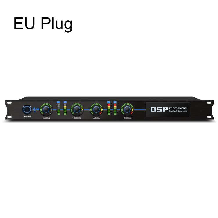 FBX440 DSP Digital Feedback Suppressor Professional Anti-Howling Processor For Microphones(EU Plug)