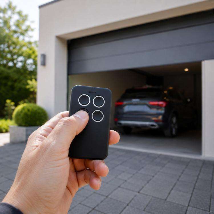 280-868MHz For HCS301 Garage Roller Door Wireless Copy Remote Control(White)