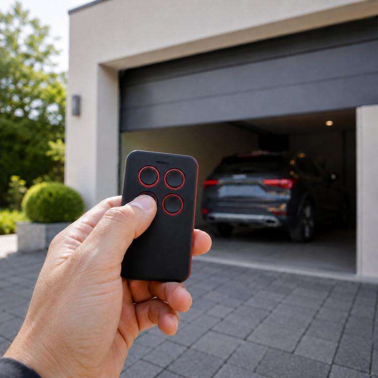 280-868MHz For HCS301 Garage Roller Door Wireless Copy Remote Control(Red)