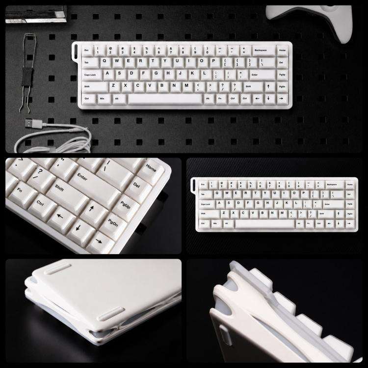 MONSGEEK Verve 68 ARGB 2-Layer Keycaps Magnetic Switch Keyboard E-Sports Gaming Mechanical Keyboa...