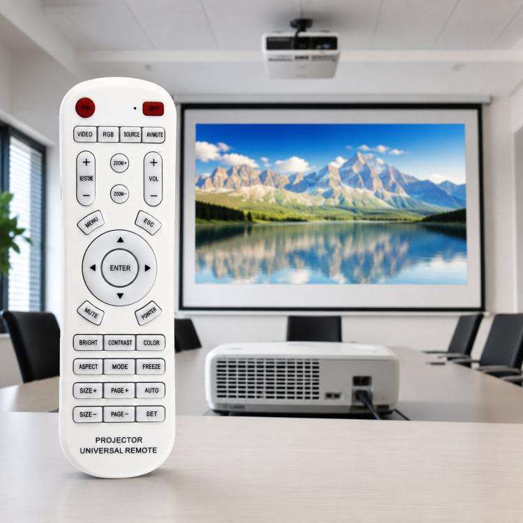 Universal Projector Remote Control Replacement Compatible with Epson BenQ Optoma Acer NEC