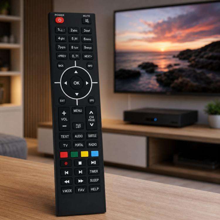 Replacement Remote Control For Zgemma H5 / H2S / H2H / HS Satellite TV Box Receiver