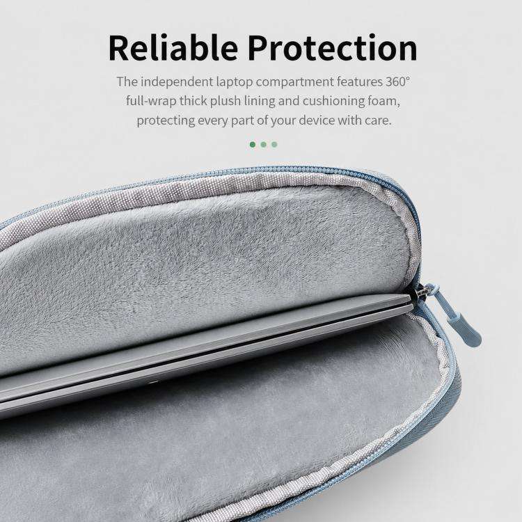 Okade T61 Slim Laptop Sleeve Bag With Front Pocket and Handle Water Resistant Notebook Carrying C...
