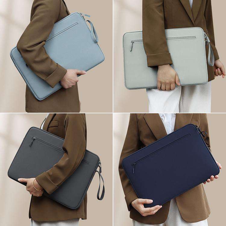 Okade T61 Slim Laptop Sleeve Bag With Front Pocket and Handle Water Resistant Notebook Carrying C...