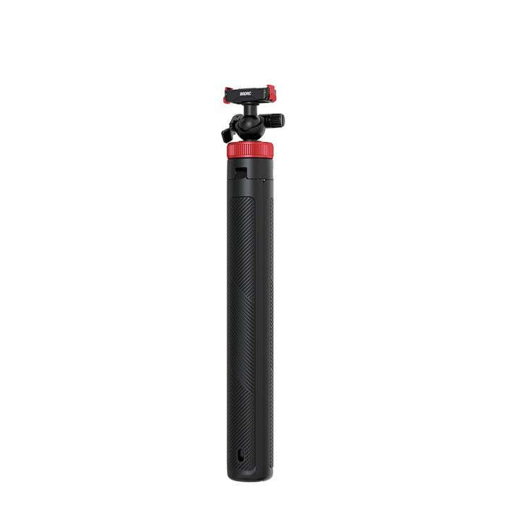 For DJI Osmo Action 3 / 4 / 5 Pro BRDRC 1.6m Ball Head Quick-release Tripod Extension Selfie Stick