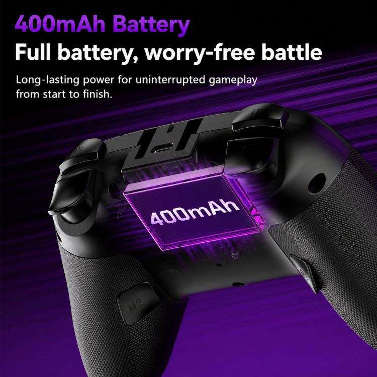 BSP G3 Tri-Mode Game Controller With Carbon Joysticks Macro Keys For PC / Switch / PS4 / iOS & An...