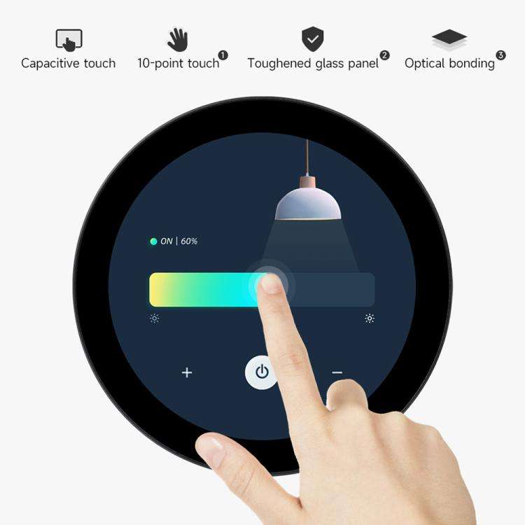 Waveshare 31522 ESP32-P4 4 Inch Round Touch Display Development Board 720 × 720 Resolution