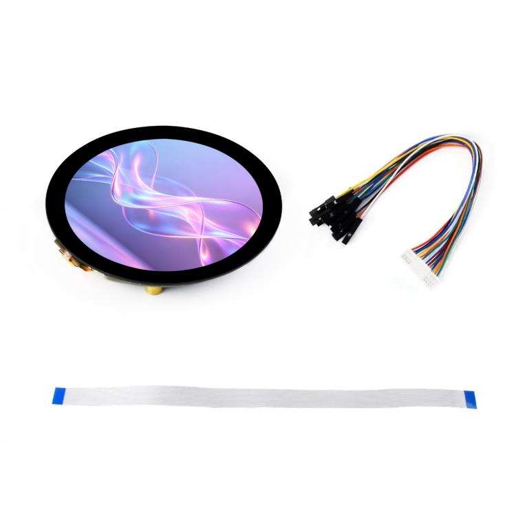 WAVESHARE 1.85 inch Touch LCD Display Module, 360 x 360 Resolution, 262K Color, QSPI And I2C Comm...