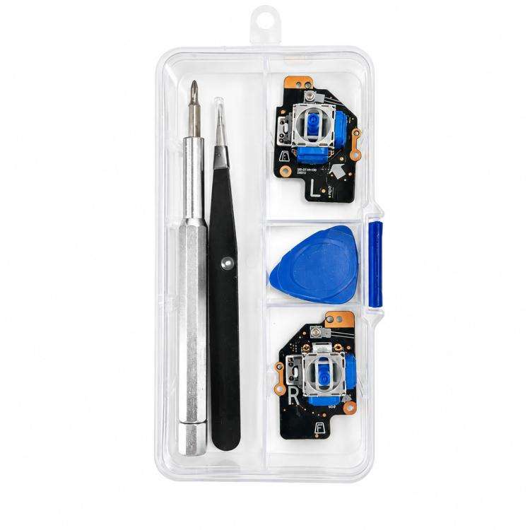 For Steam Deck TMR Electromagnetic Joystick Module Analog Stick 1 Pair  Repair Tool Kit