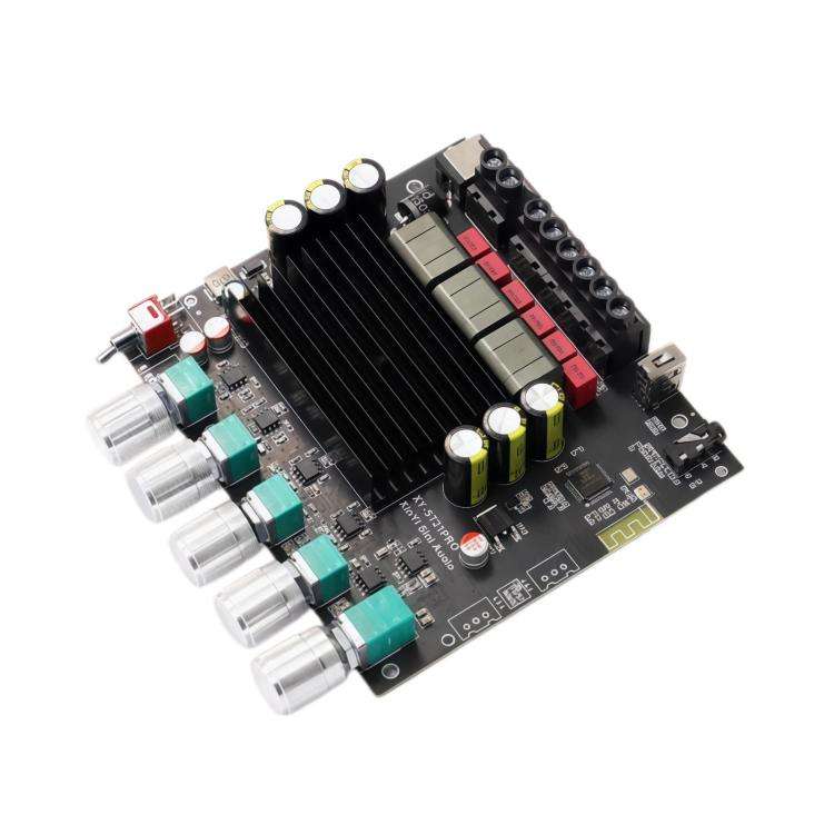 ST21PRO Bluetooth Digital Amplifier Board 2.1 Channel 100W X 2 + 200W Subwoofer, Specification: A...