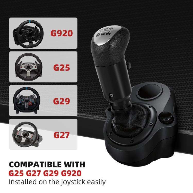 USB Gear Shift Knob For Logitech G29 / G27 / G920 Thrustmaster TH8A PC Truck Simulator Shifter