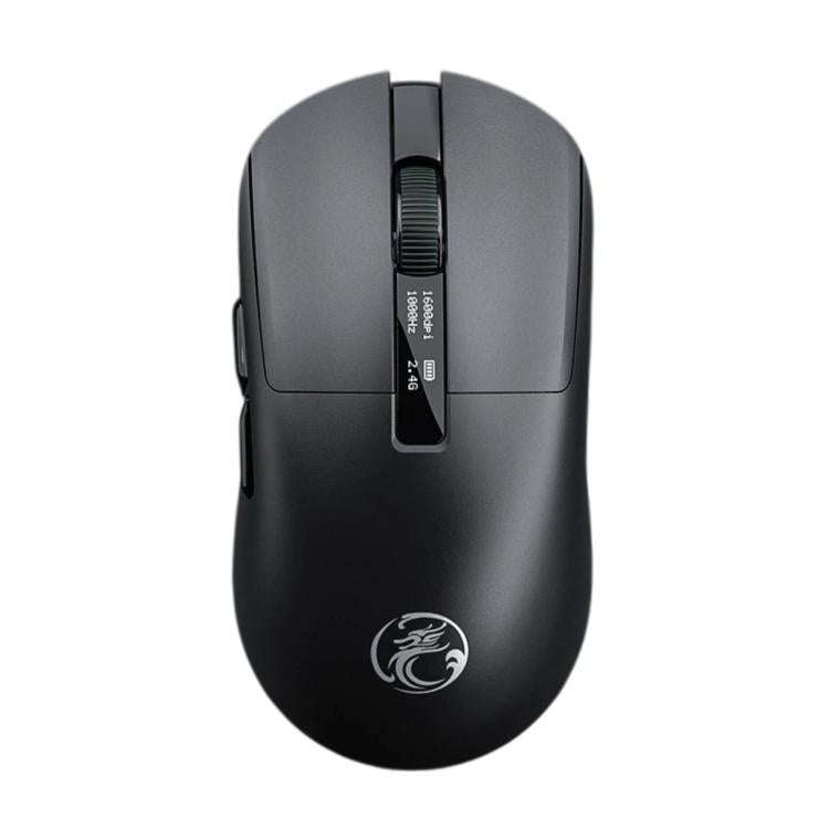 iMICE G200 Tri-Mode Wireless Gaming Bluetooth Mouse Lightweight Office Mouse With Display(Black)