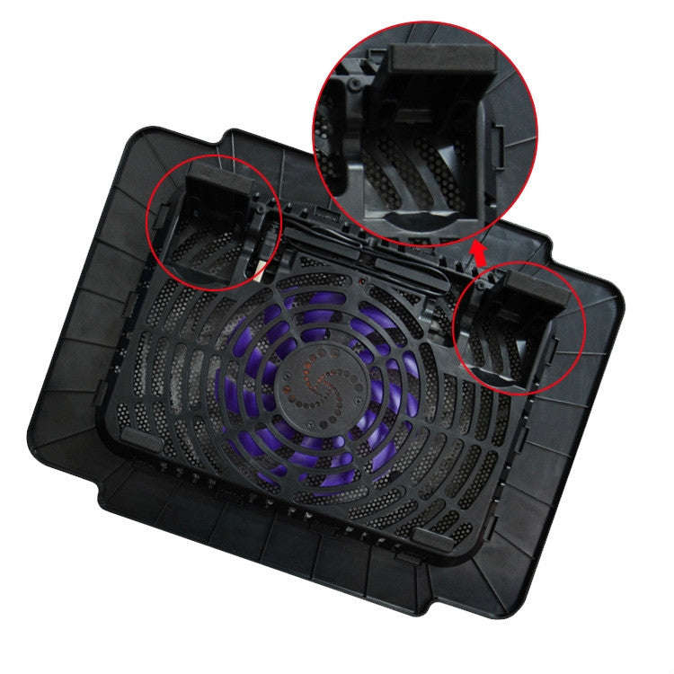 COOLCOLD K16 Laptop Radiator Mute Cooling Adjustment Bracket