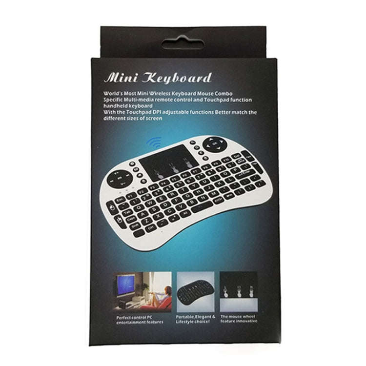 Support Language: Russian i8 Air Mouse Wireless Keyboard with Touchpad for Android TV Box & Smart...