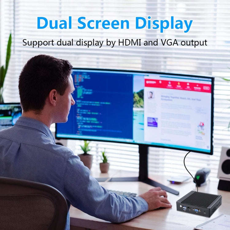 K660G4 Windows and Linux System Mini PC, Intel Celeron Processor N2840 Quad-Core 2M Cache,1.83GHz...