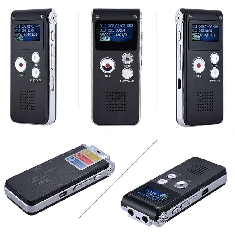 SK012 16GB Smart Noise Reduction HD Voice Recording Pen
