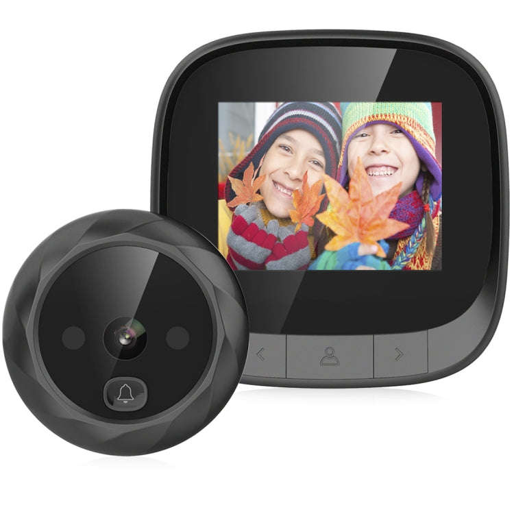 DD3 2.4 inch TFT Screen 0.3MP Security Digital Door Viewer, Support Infrared Night Vision & 90 De...