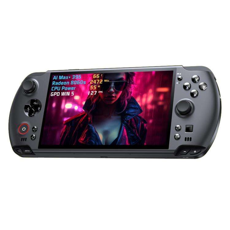GPD WIN 5 Handheld Game Console, 32GB+2TB, 7 inch Windows 11 OS AMD Ryzen Al Max+ 395 CPU, EU Plug