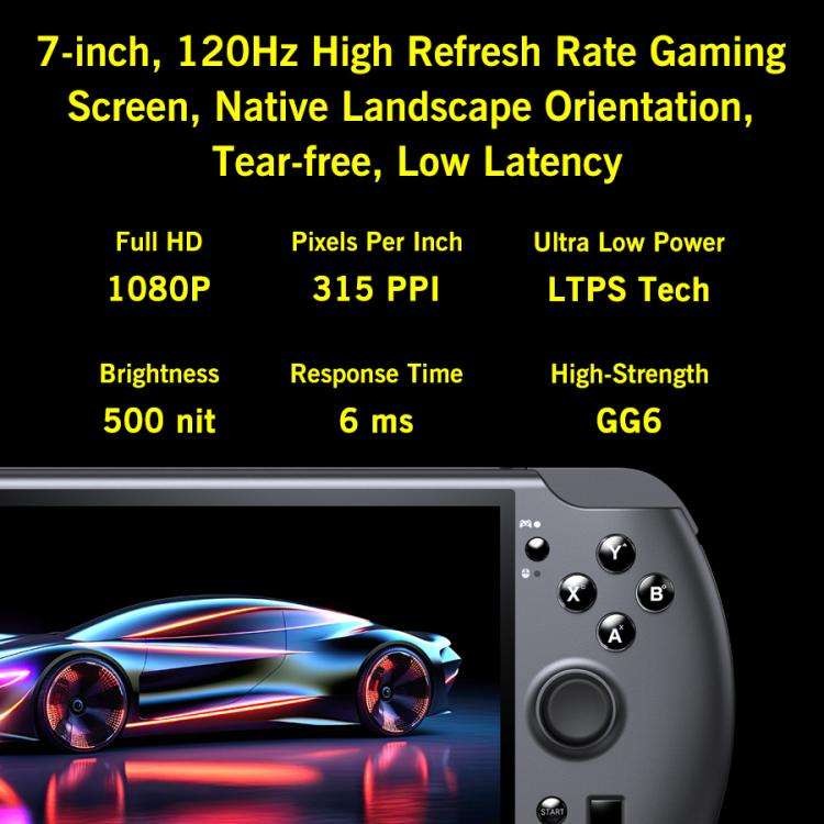GPD WIN 5 Handheld Game Console, 32GB+2TB, 7 inch Windows 11 OS AMD Ryzen Al Max+ 395 CPU, EU Plug