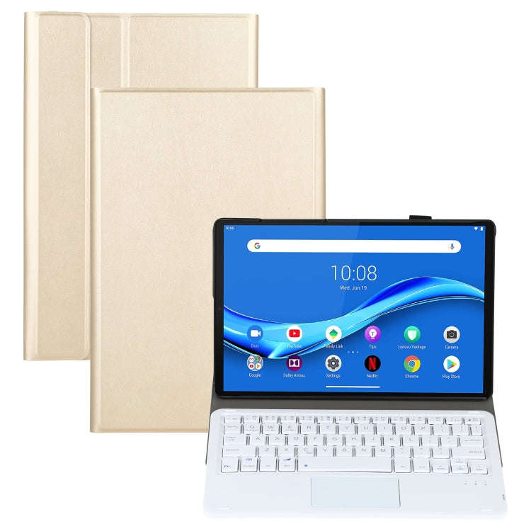 AM10-A Detachable Bluetooth Backlight Keyboard Ultrathin Horizontal Flip Leather Tablet Case with...