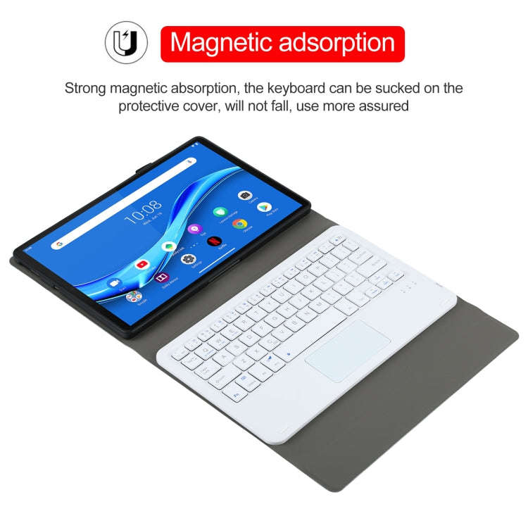 AM10-A Detachable Bluetooth Backlight Keyboard Ultrathin Horizontal Flip Leather Tablet Case with...