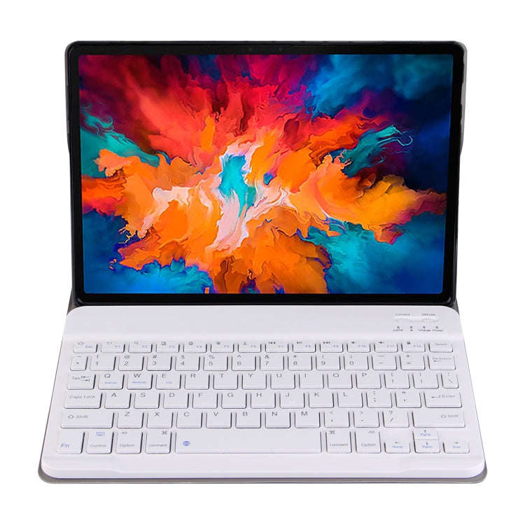 DY-P10 2 in 1 Removable Bluetooth Keyboard + Protective Leather Tablet Case with Holder for Lenov...