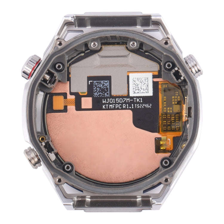 For Huawei Watch Ultimate Original LCD Screen Digitizer Full Assembly with Frame (Silver)