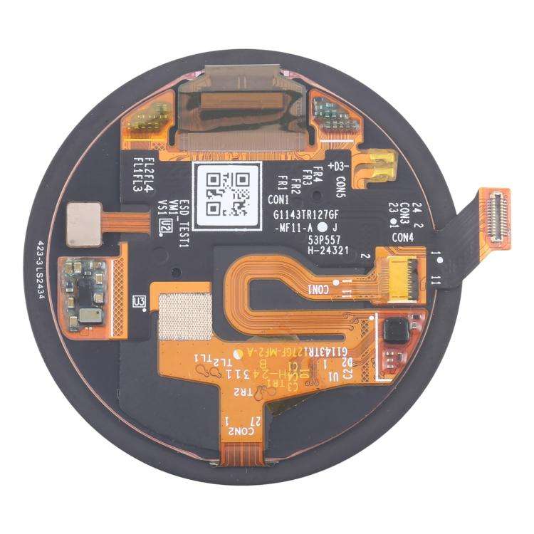 For Huawei Watch GT 5 Pro 46mm Original LCD Screen and Digitizer Full Assembly (Titanium Silver)