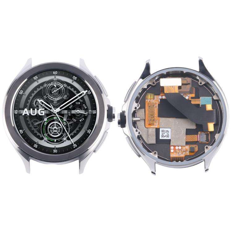 For Xiaomi Watch 2 Pro Original LCD Screen with Frame (Silver)