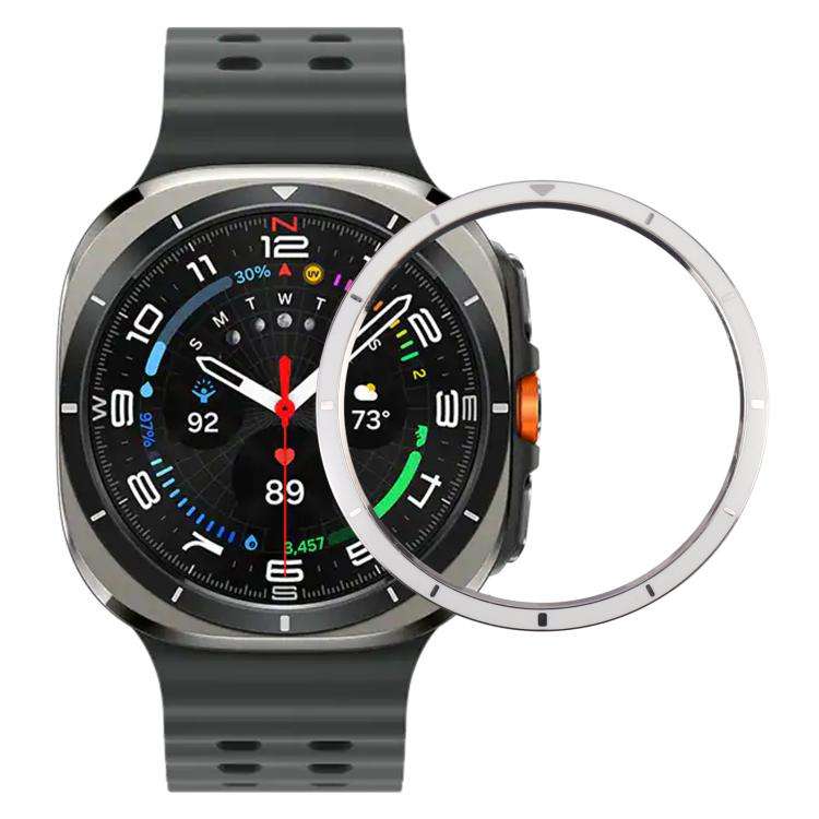 For Samsung Galaxy Ultra 47mm 2024 SM-L700/L705 Original Time Scale Dial (White)