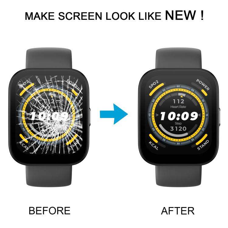 For Amazfit Bip 5 Original LCD Screen with Digitizer Full Assembly