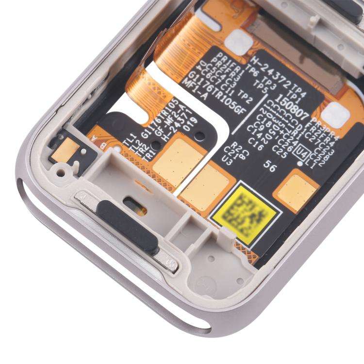For Xiaomi Smart Band 9 Pro Original LCD Screen Digitizer Full Assembly With Frame (Silver)