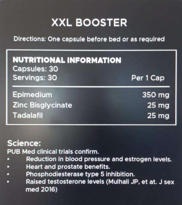 TYSON LABS XXL Booster (30 Caps)