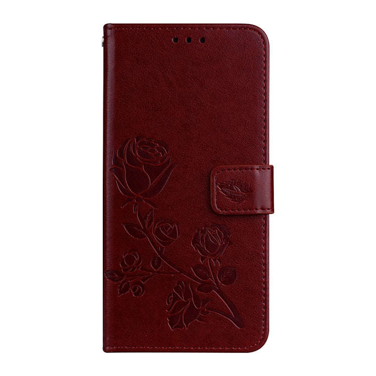 For Xiaomi Redmi 5 Plus Rose Embossed Horizontal Flip Environmental PU Leather Case with Holder &...