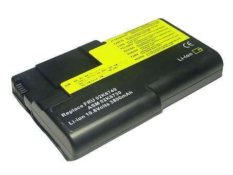 Replacement Battery For IBM/Lenovo ThinkPad A21e/A22e (10.8V, 4400 mAh, Li-ion 6 Cells)
