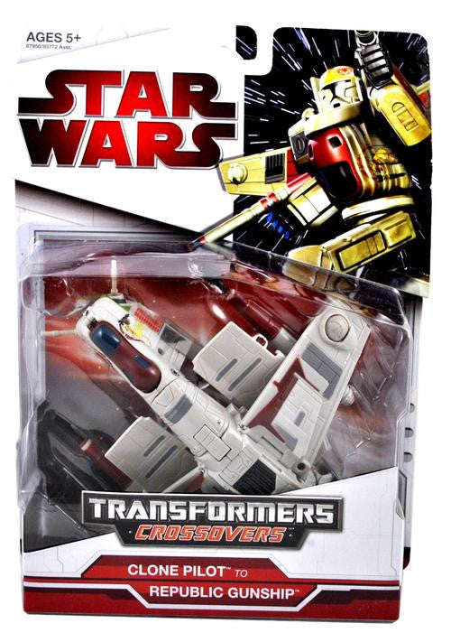 STAR WARS Transformers Crossovers Clone Pilot To Republic Gunship