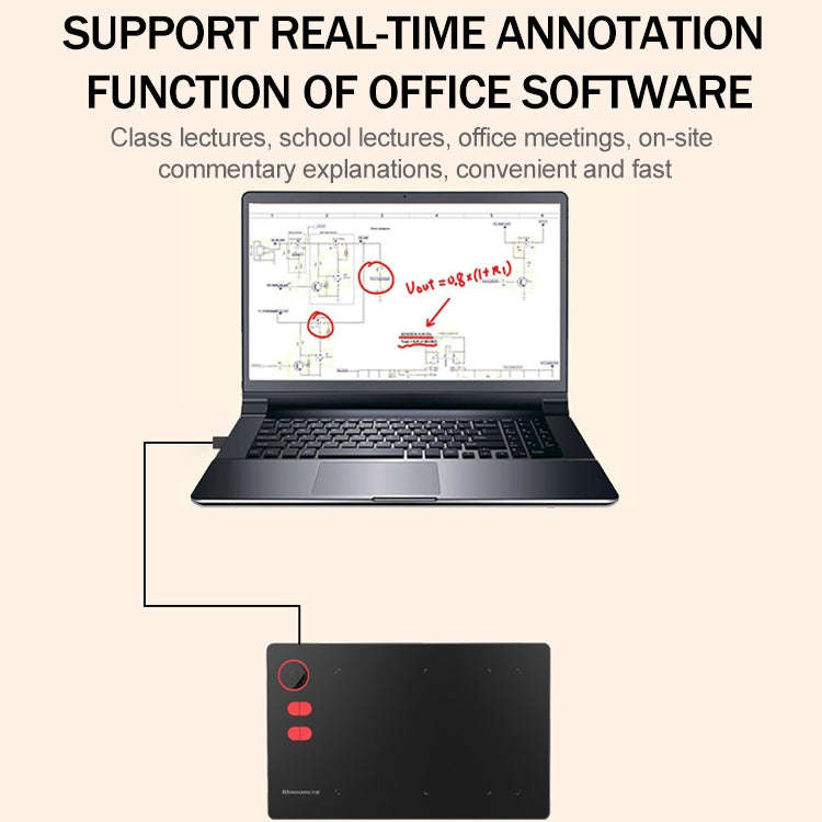 10Moons G20 Digital Tablet Capable of Connecting with Mobile Phone and Tablet Computer with 8192 ...