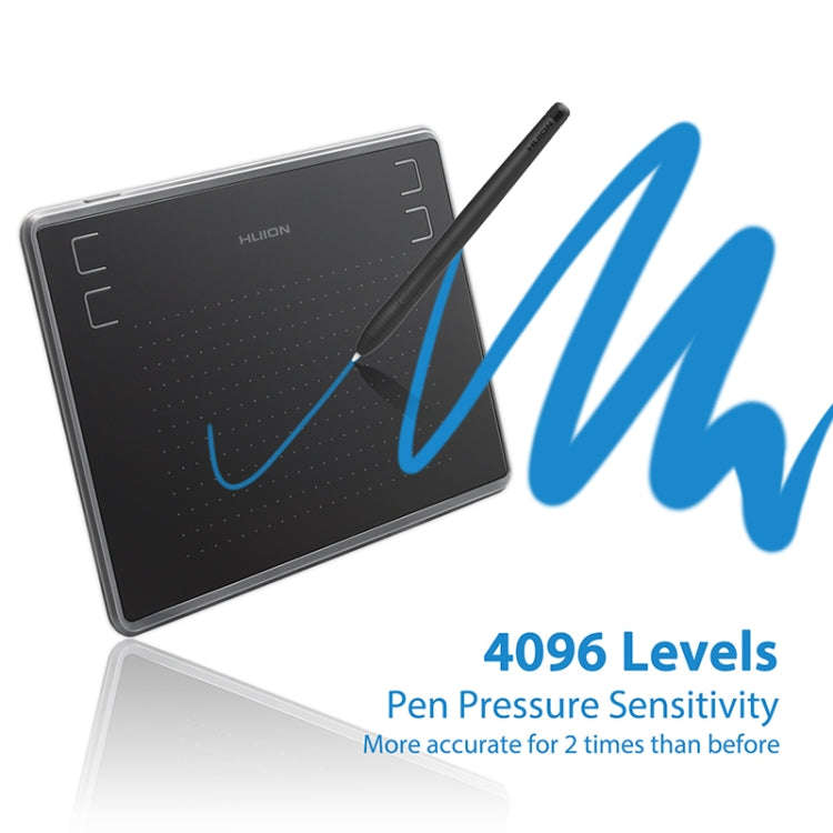 HUION Inspiroy Series H430P 5080LPI Professional Art USB Graphics Drawing Tablet for Windows / Ma...