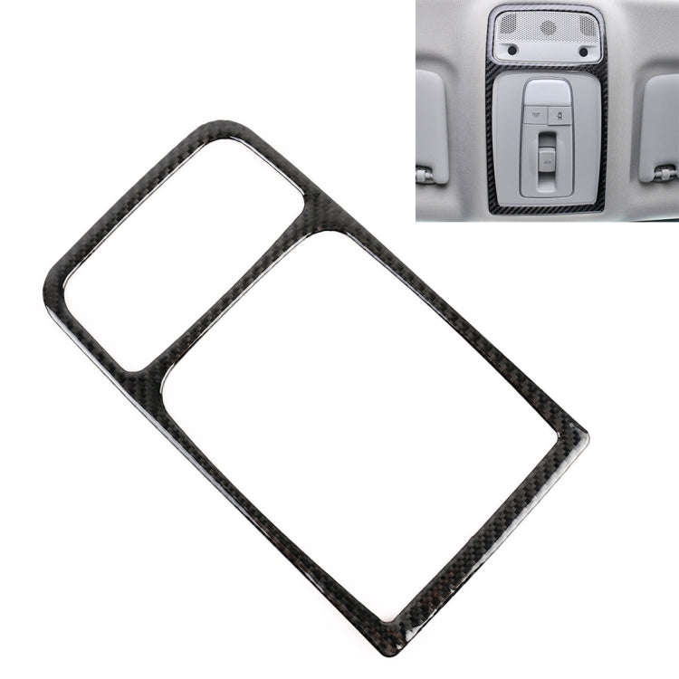 Car Carbon Fiber Roof Light Decorative Frame for Audi A3 2014-2018