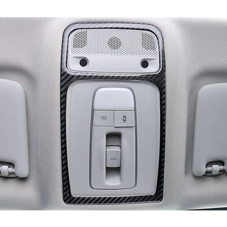Car Carbon Fiber Roof Light Decorative Frame for Audi A3 2014-2018