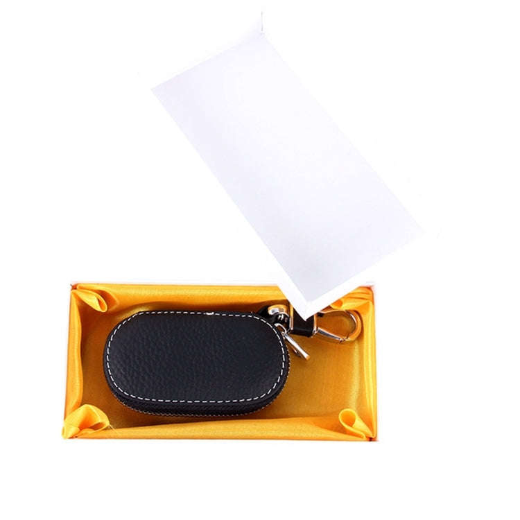 Universal Leather Crocodile Texture Waist Hanging Zipper Wallets Key Holder Bag (No Include Key)(...