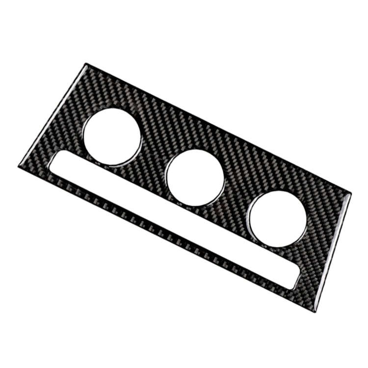 Car Carbon Fiber Air Conditioning Rotary Button Decorative Sticker for Volkswagen Golf 7 2013-2017