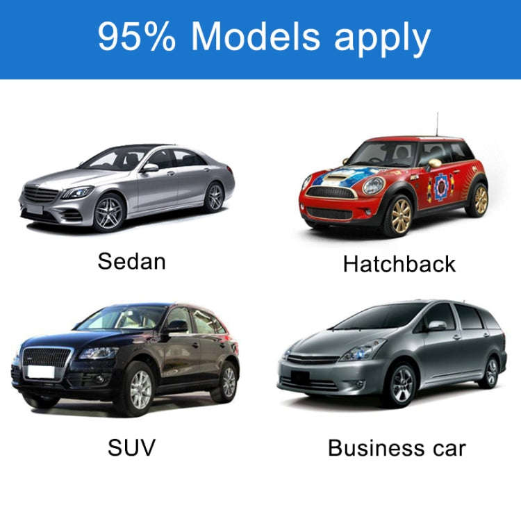 Car Large Rear Window Sunscreen Insulation Window Sunshade Cover, Size: 70*50cm