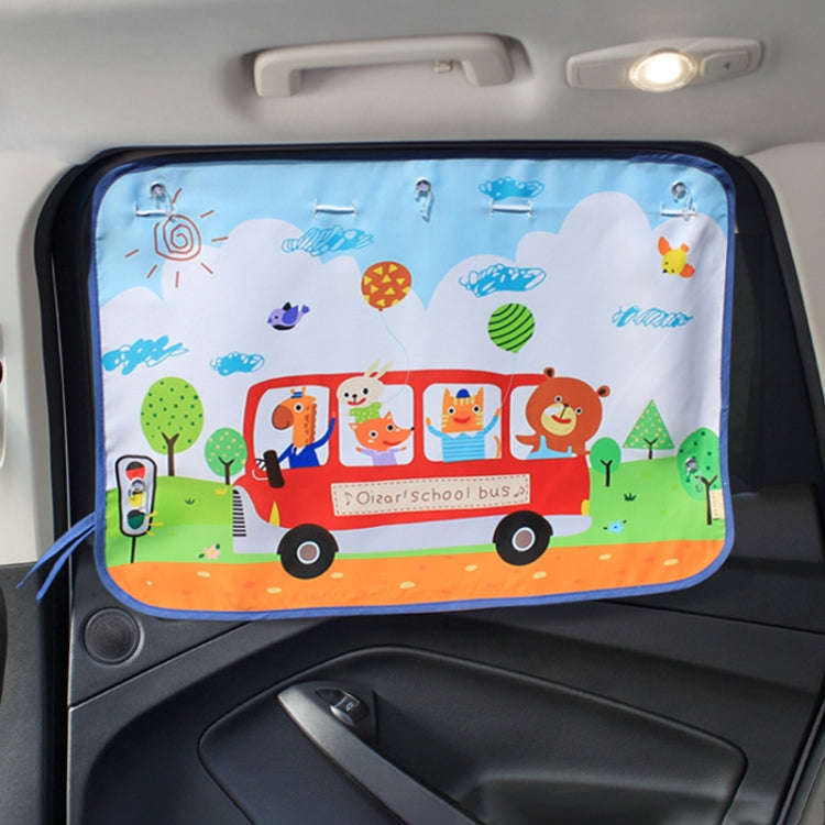 Car Large Rear Window Sunscreen Insulation Window Sunshade Cover, Size: 70*50cm
