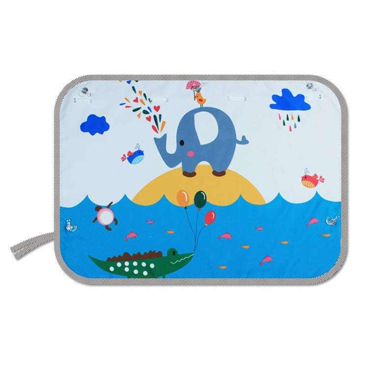 Car Large Rear Window Sunscreen Insulation Window Sunshade Cover, Size: 70*50cm